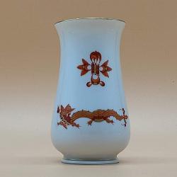 Starožitná porcelánová váza s drakom